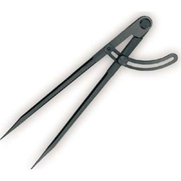 Drechselmeister Stikpasser med bue og hærdede spidser 250mm DR-DW2250
