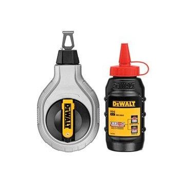 DeWalt Kridtsnor 6:1 med rødt kridt DW-DWHT47408-0