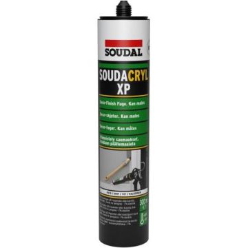 Soudal Akryl Fugemasse Soudacryl XP 300ml Hvid SO-153615