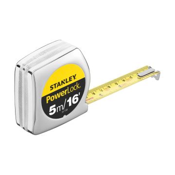 Stanley Powerlock båndmål ABS 5m x 19mm DW-1-33-158