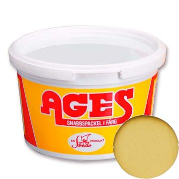 Ages spartelmasse nr.6 Lys Eg 400g 54A0061