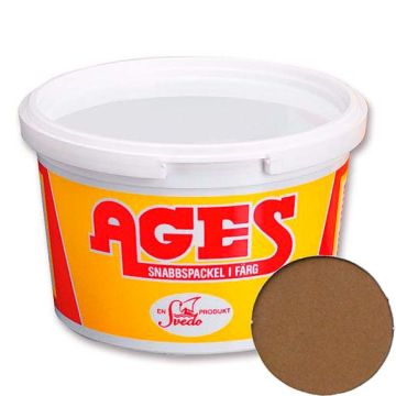 Ages spartelmasse nr.9 Mørk Eg. 400g 54A0091