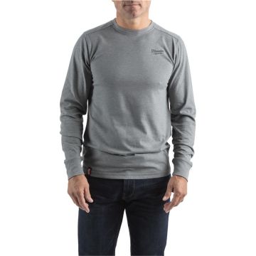 Milwaukee Langærmet T-shirt hybrid – grå – S 4932492988