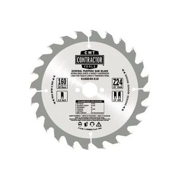 Klinge 160x2,2x20 Z24 W x 10 K16024H-X10