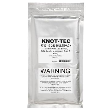 Knottec knastfyldsæt TP12 250mm Ø12mm m/6 farver 12stk KT-10100