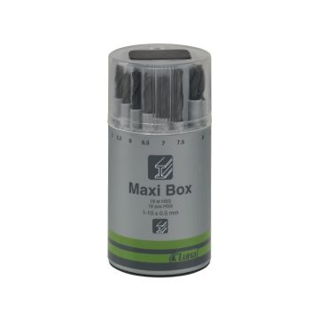 Luna Borsæt 1-10 mm Maxi-box 19 dele 209540103