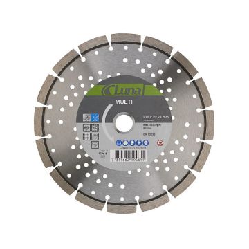 Luna diamantklinge 230 mm Multi - Beton med stål 212930101