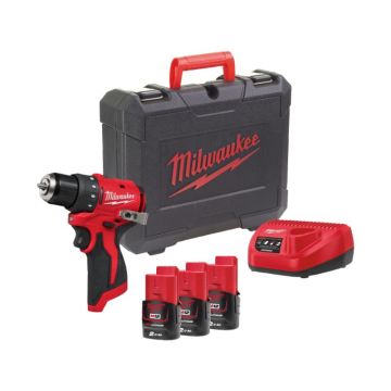 Milwaukee M12BLDDRC-203 kompakt kulfri bore-/skruemaskine M12 4933499685