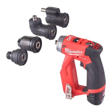 Milwaukee bore-skruemaskine M12 FDDXKIT-202X 4933464979
