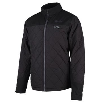 Milwaukee Hybrid Varmejakke M12 HJP-0 sort - Large 4933464366