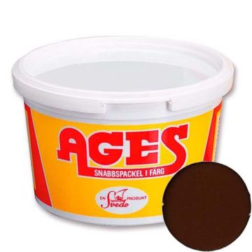 Ages spartelmasse nr.11 Mahogni mørk 400g 54A0011
