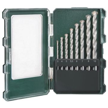 Metabo Stenborsæt i Kassette 8 dele 626706000