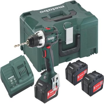 Metabo Bore-/skruemaskine BS 18 LT 18V 3 x 4,0 Ah 602102960