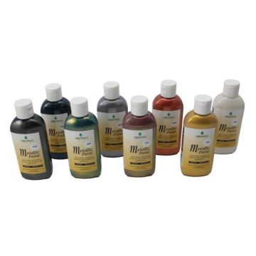 Chestnut Akrylmaling Metalliske Farver 100 ml - Hvid CH31971