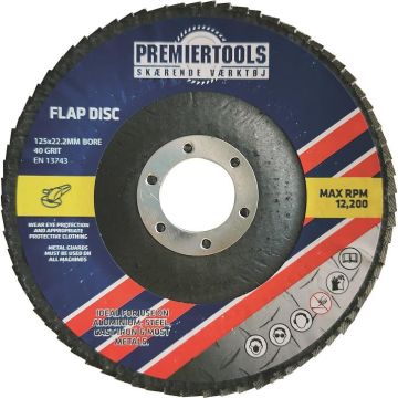 Flapskive 125x22,2mm K 60 PT PR125060