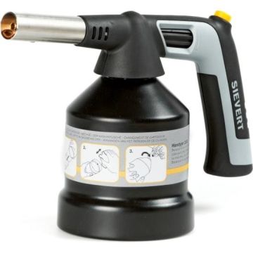 Sievert Handyjet Blæselampe m/piezo og stålbehlolder PR-228301