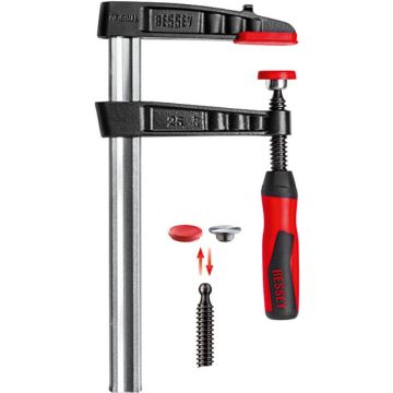 BESSEY 2K-Tvinge 10 x 6 cm BS-GZ010-2K