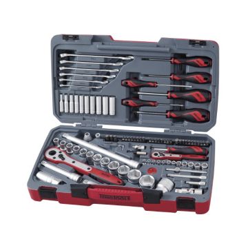 Teng Tools topnøglesæt 1/4" og 1/2" TM095 - 95 dele 231330101