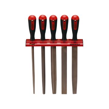 Teng Tools filsæt WRFL05 med 5 dele 250mm 128660107
