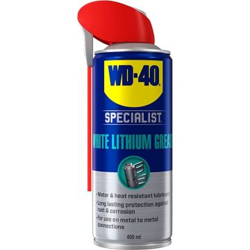 WD40 Hvidt Lithium Grease 400ml WD-47111