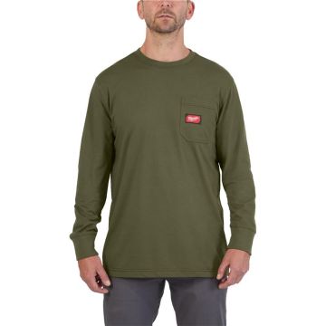 Milwaukee Kortærmet arbejds t-shirt – Grøn - S 4932493048