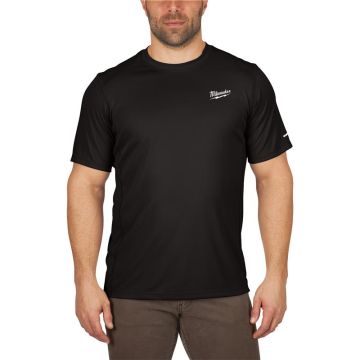 Milwaukee kortærmet T-Shirt til varmt vejr – sort – S 4932493063