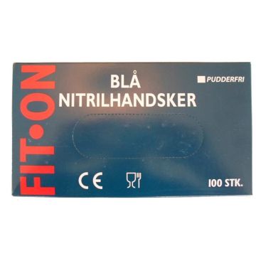 FIT-ON Nitril handsker str. M/8 LN-774665