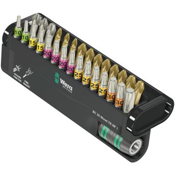 Wera bitssæt Bit-Check 30 Wood TX HF 1, 30 dele 05057436001