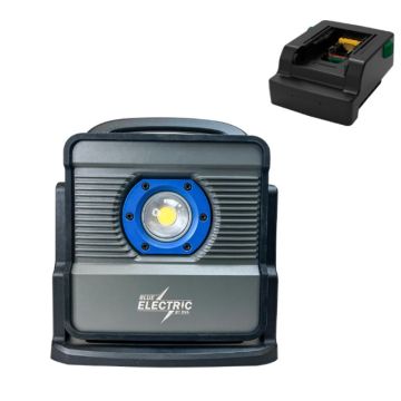 Blue Electric +plus Line Hybrid arbejdslampe 40w incl adapter 21119 21119