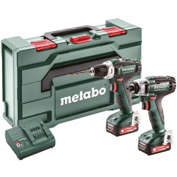 Metabo Combo sæt med 12V slagskruetrækker og bore-/skruemaskine 685166000