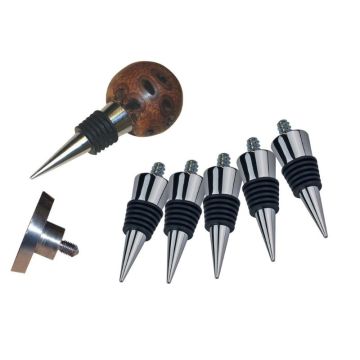 Drechselmeister Flaskeproppesæt, forniklet DR-DDH8222N4850G