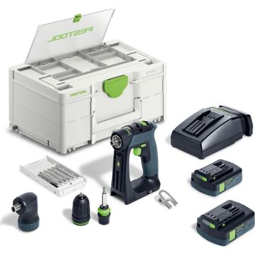 Festool Akku bore-/skruemaskine CXS 18 C 3,0-Set 576884