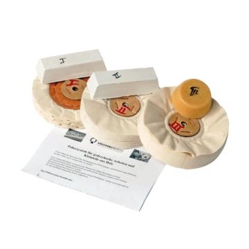 Drechselmeister Poleringssæt 150x20mm inkl. Pasta og voks DR-DS308150