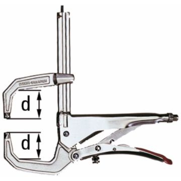 BESSEY C-Griptænger GRZC 110/80 BS-GRZC