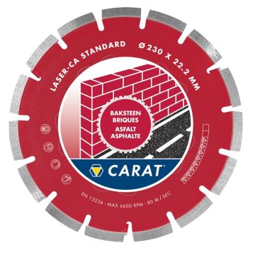 CARAT Abrasiv diamantklinge CA Ø230 CA-03011031C