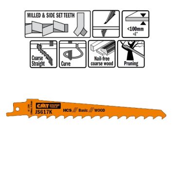Bajonetklinge 150mm HCS Basic JS617K-5
