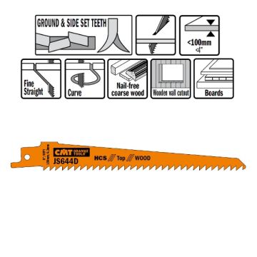 Bajonetklinge 150mm HCS Top JS644D-5