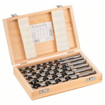 Bosch Træsneglebor sæt med 6 stk L235mm Ø10-20mm 2607019322