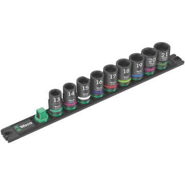 Wera C Impaktor 1 Top-magnetliste 1/2" Topnøgleindsats-sæt 05005490001