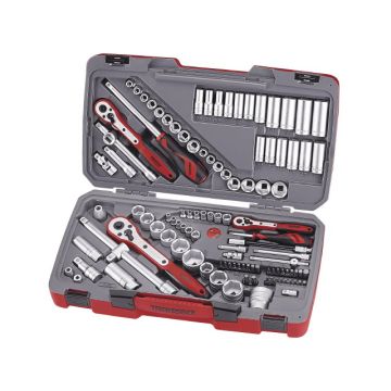 Teng Tools Topnøglesæt 1/4", 3/8" og 1/2" TM111 med 111 dele 167230101