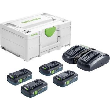 Festool Energi-Set SYS 18V 4x4,0/TCL 6 DUO 577104