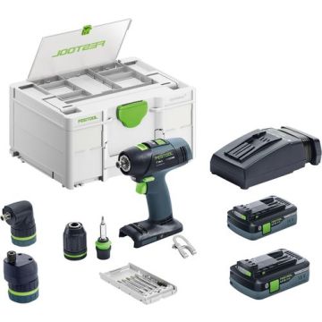 Festool Akku bore-/skruemaskine T 18+3 HPC 4,0 I-Set 577609