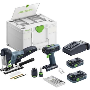 Festool 18 V Håndværkerpakke T 18+3/PSC 420 HPC I-Set 577630