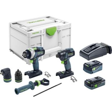Festool Skrue- og boresæt TID 18 5,0/4,0-Set TPC 18/4 577654