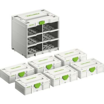 Festool Systainer³-rack SYS3-RK/6 M 337-Set 577816